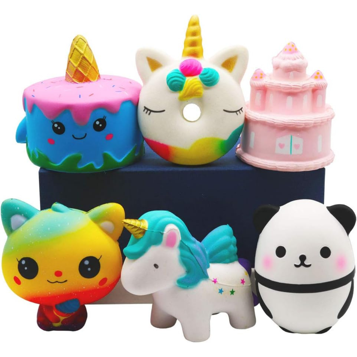 Pack de Squishies Tiernos y Anti estrés